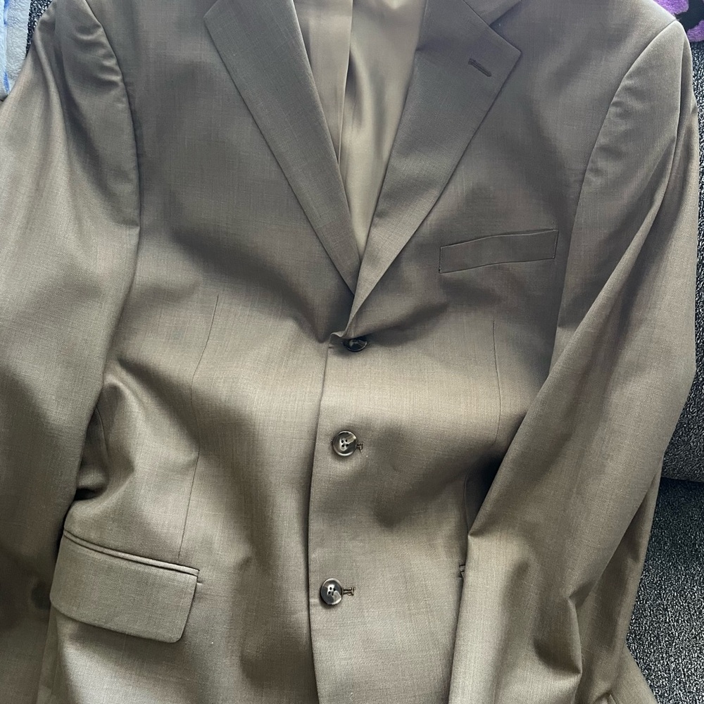 FUBU the collection Men's Classic Tan Blazer 42L